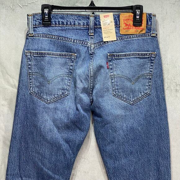 LEVIS Flex Men's 50 Regular Fit Stretch Taper Jeans SZ 29X30 - Picture 5 of 10
